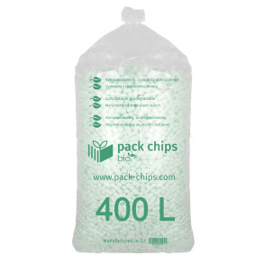 Wypełniacz ekologiczny Pack Chips Bio 400 litrów Chmurka