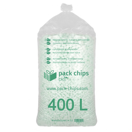 Wypełniacz ekologiczny Pack Chips Bio 400 litrów Chmurka