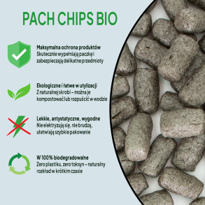 Wypełniacz ekologiczny Pack Chips Bio 100 litrów czarny