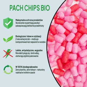 Love Story - Wypełniacz skrobiowy Chrupack Pack Chips Bio 200l