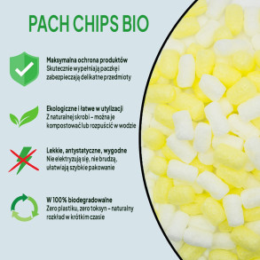 Vanilla Bloom - Wypełniacz skrobiowy Chrupack Pack Chips Bio 200l