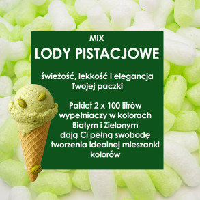 Lody Pistacjowe - Wypełniacz skrobiowy Chrupack Pack Chips Bio 200l