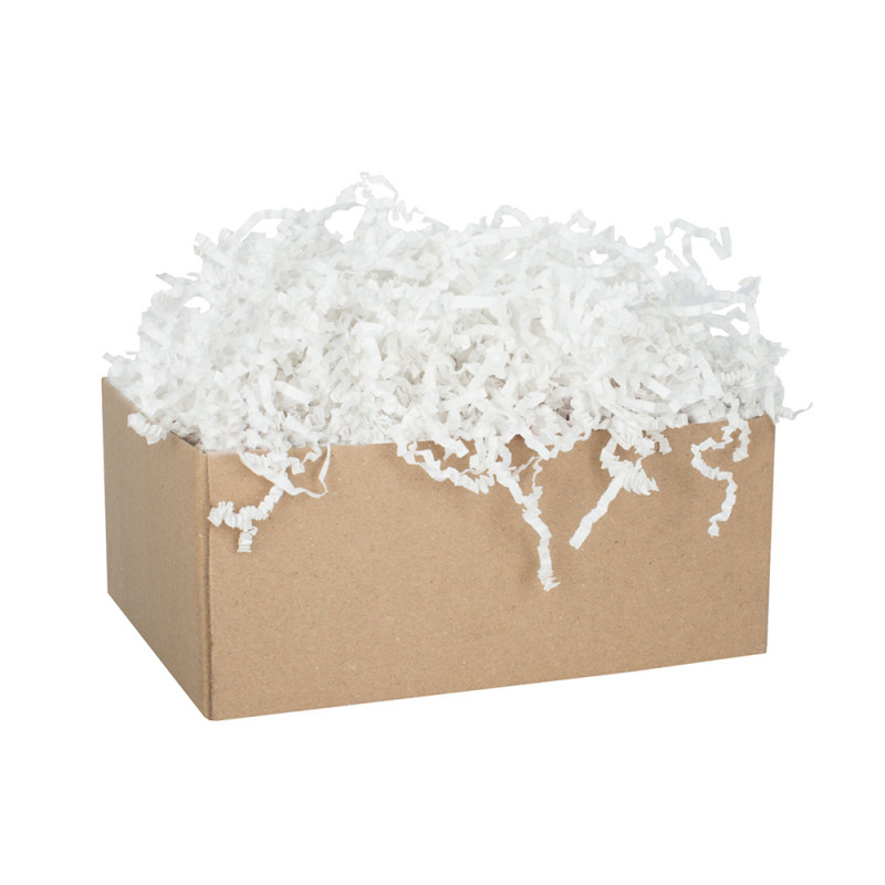 Wiórki papierowe białe 1 kg - ekologiczny wypełniacz do pakowania