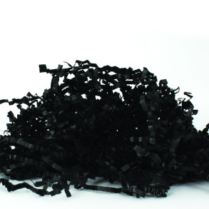Wiórki papierowe Czarne 1 kg - ekologiczny wypełniacz do pakowania