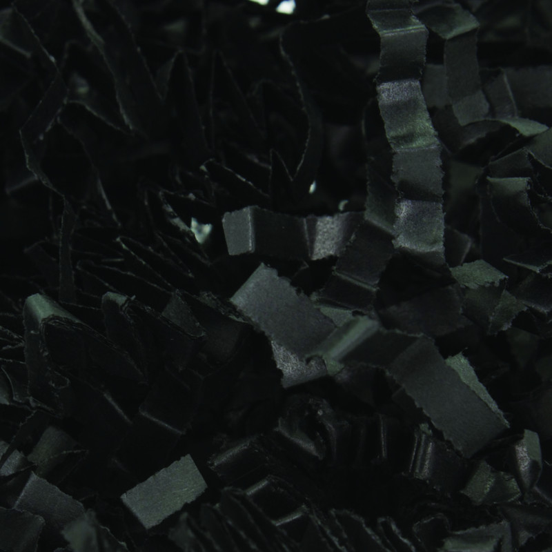 Wiórki papierowe Czarne 1 kg - ekologiczny wypełniacz do pakowania