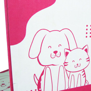 Karton automatyczny 350x250x120mm F703 z nadrukiem