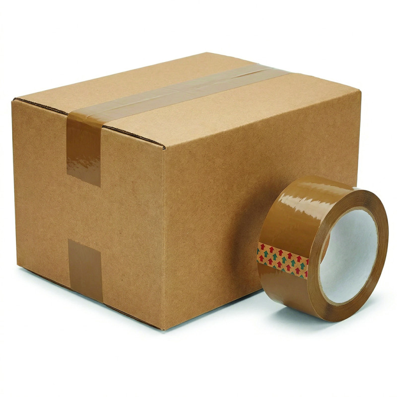 Taśma pakowa brązowa Akryl 48mm x 60m