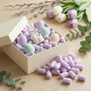 Wypełniacz eko skrobiowy Chrupack Pack Chips Bio Premium 400l lawendowy