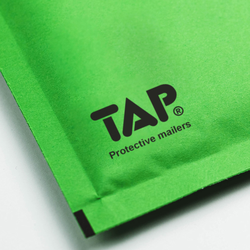 Koperty bąbelkowe Powietrzna koperta ochronna CD EKO TAP 200x175mm czarne 100szt