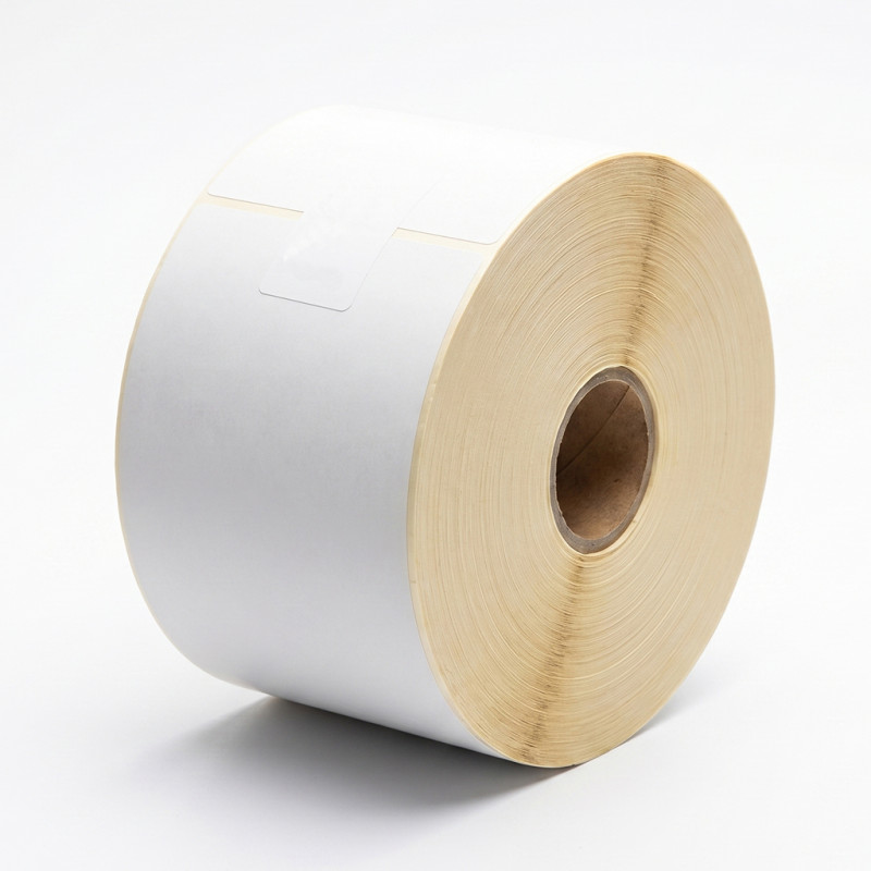 1000 szt. Etykiety termiczne 103x199mm Białe Perforacja