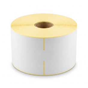 1000 szt. Etykiety termiczne 103x199mm Białe Perforacja