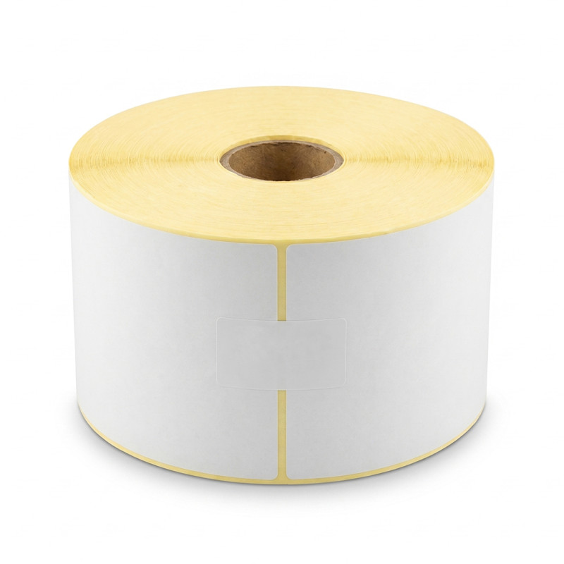 1000 szt. Etykiety termiczne 103x199mm Białe Perforacja