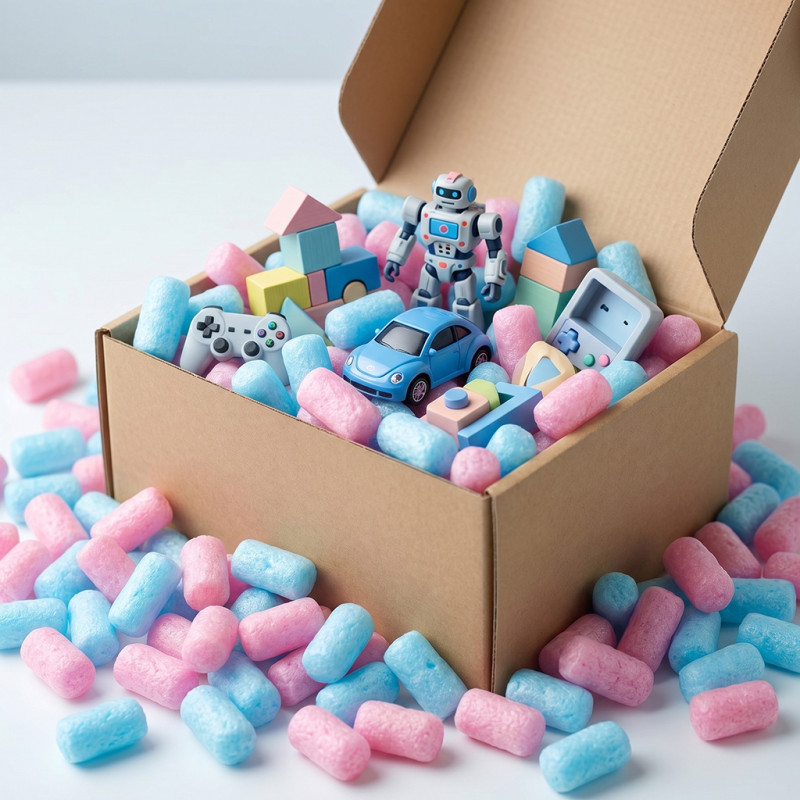 Bubble Gum - Wypełniacz skrobiowy Chrupack Pack Chips Bio 200l