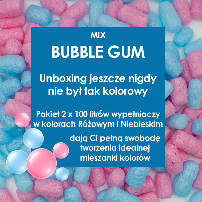 Bubble Gum - Wypełniacz skrobiowy Chrupack Pack Chips Bio 200l