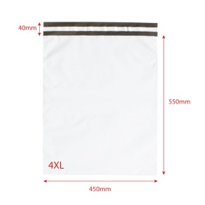 Foliopaki kurierskie 4XL 450x550 mm 50 szt. duże koperty foliowe