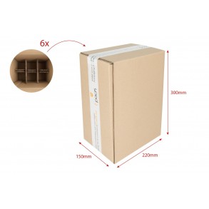 Karton z kratownicą 217x147x291mm 100 sztuk