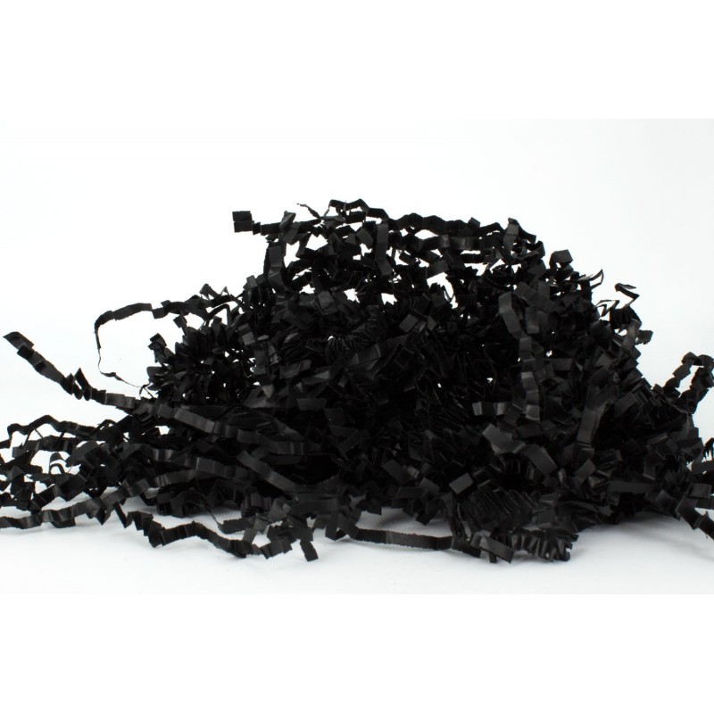 Wiórki papierowe Basic 4mm Czarne 1kg