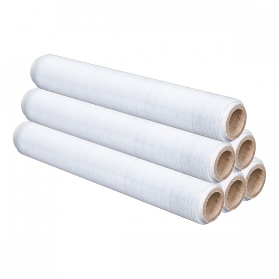 Folia stretch Bezbarwna 1,5kg Paleta 420szt Folia stretch Bezbarwna 1,5kg Paleta 420szt